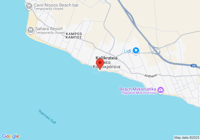 Show on the map Sea And Sky By Infinity Apartment