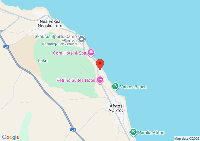 Show on the map The Stone of Zeus Villa Afitos