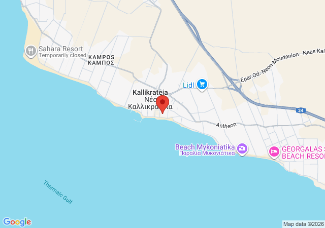 Show on the map Atlantis Hotel