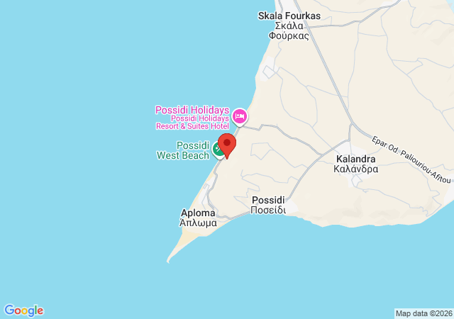 Prikaži na mapi Sunset Villas Possidi