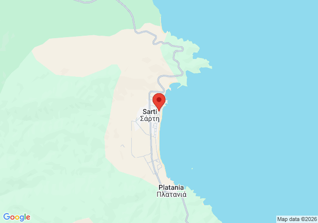 Show on the map Anna Apartments Sarti