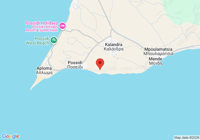 Show on the map Hermes Villa Possidi