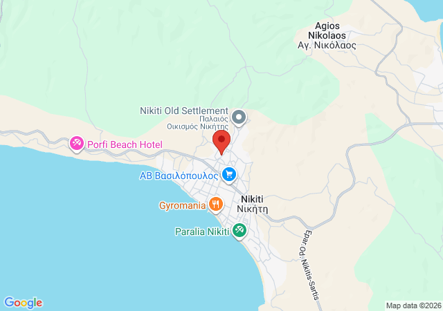 Show on the map Old Nikiti’s Hotel