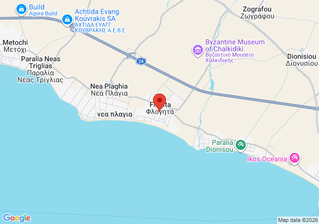 Show on the map Roula’s Residence