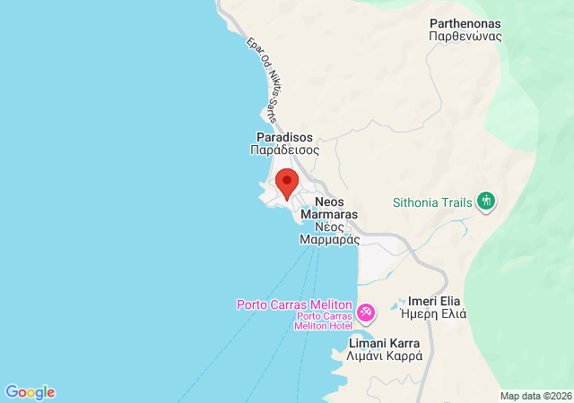 Show on the map Sea View Giannas Apartment