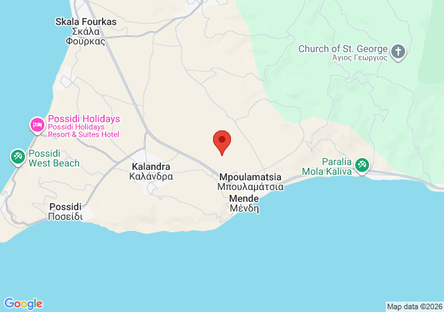 Show on the map Casa Olivia