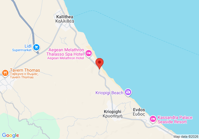Show on the map Aegean Maisonette
