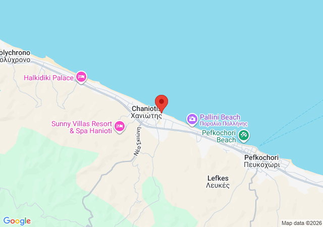 Show on the map Helen Sea House Hanioti