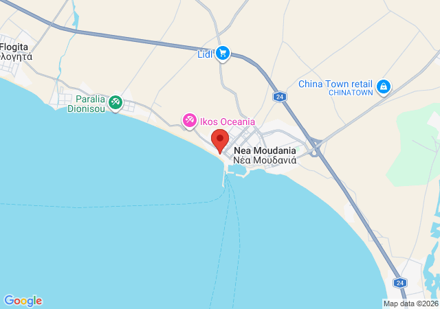 Show on the map Dimi Seafront Αpartment