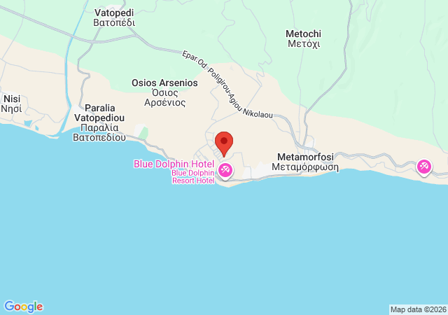 Show on the map Sokratis House Metamorfosi
