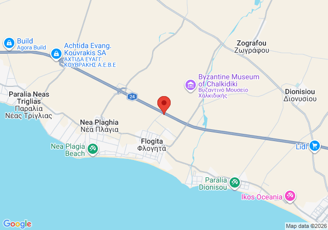 Show on the map Maro House Nea Flogita