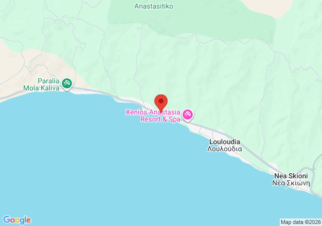 Show on the map Emma Beach Front Luxury Suite