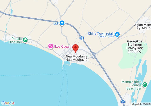 Show on the map Sakis Holiday 2 Apartment