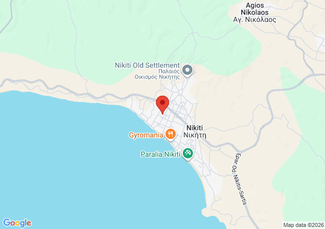 Show on the map Stasi Apartment N1 Nikiti